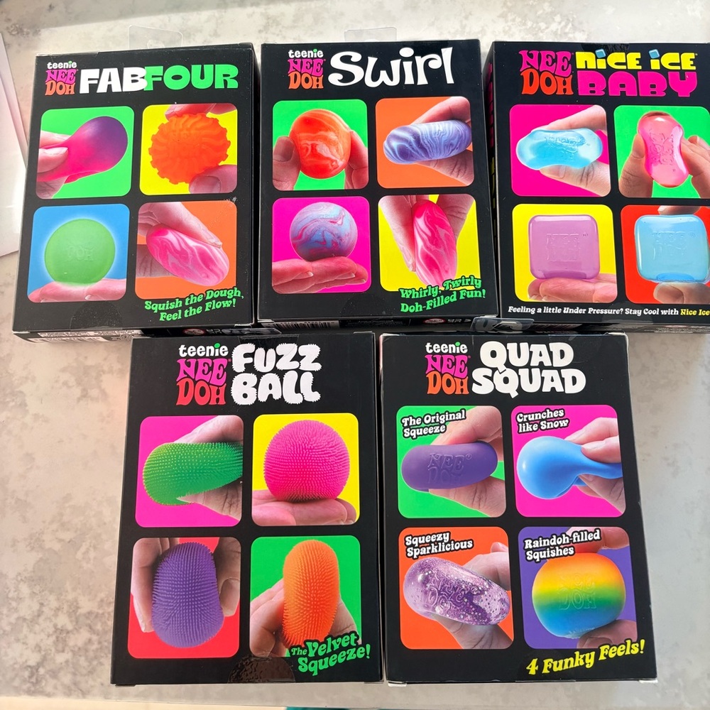 Rare 5 pack of Needoh minis! - Picture 2 of 2